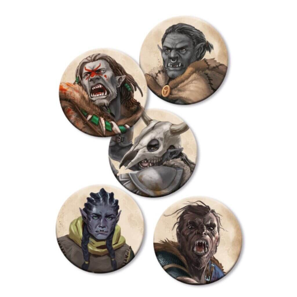 Das Schwarze Auge 5 - Acrylmarker-Set - Hauer & Schwarzer Pelz