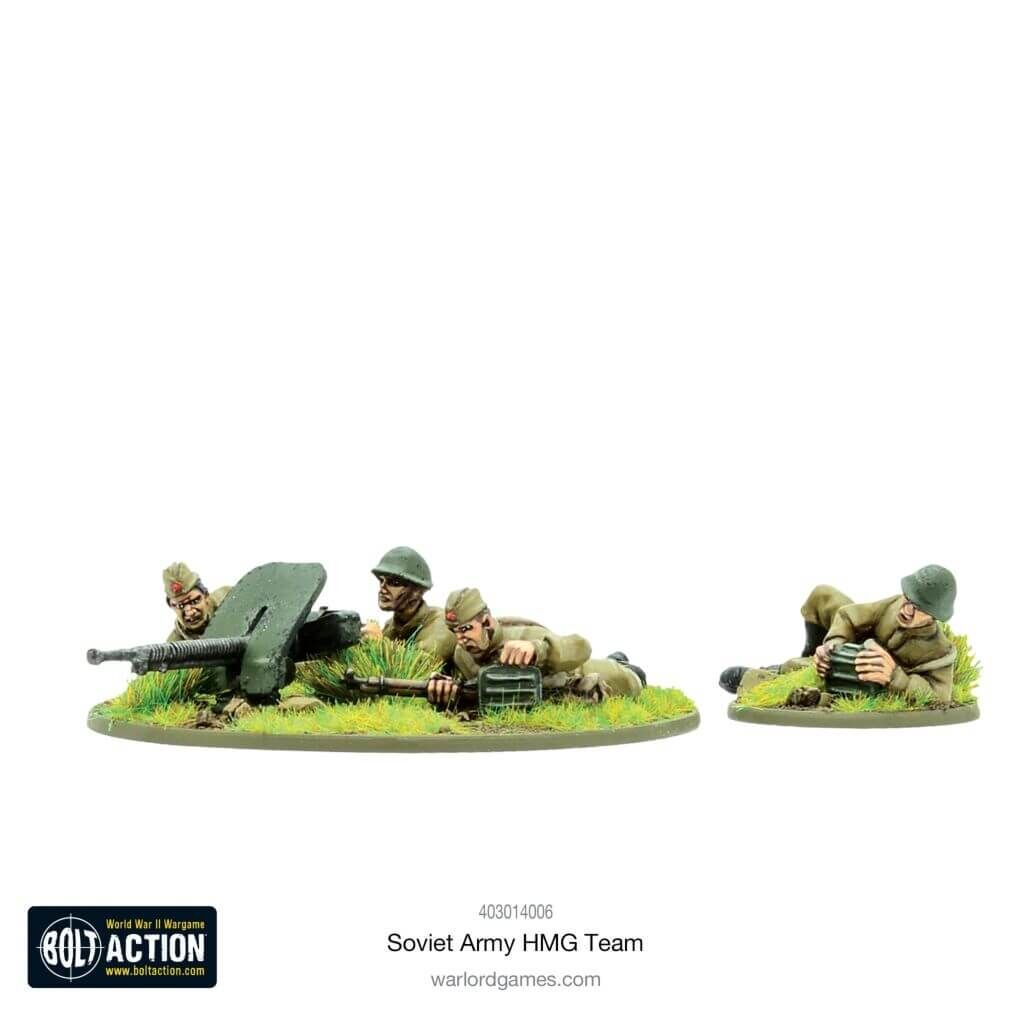 Soviet Army HMG Team