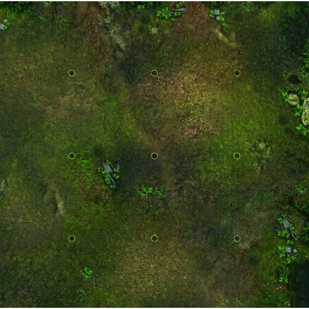 Star Wars: Shatterpoint - Swamp - Spielmatte