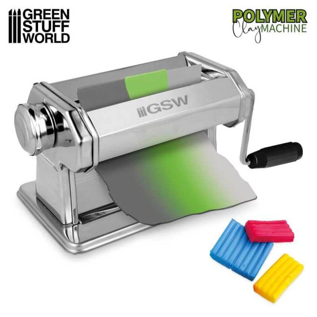 Polymer-Ton Maschine