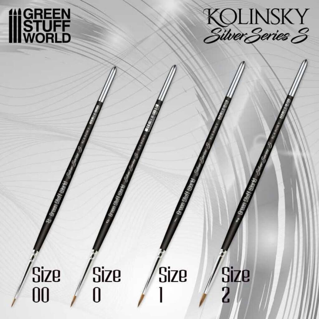 SILVER SERIES - Kolinsky Pinsel Set (Serie-S)