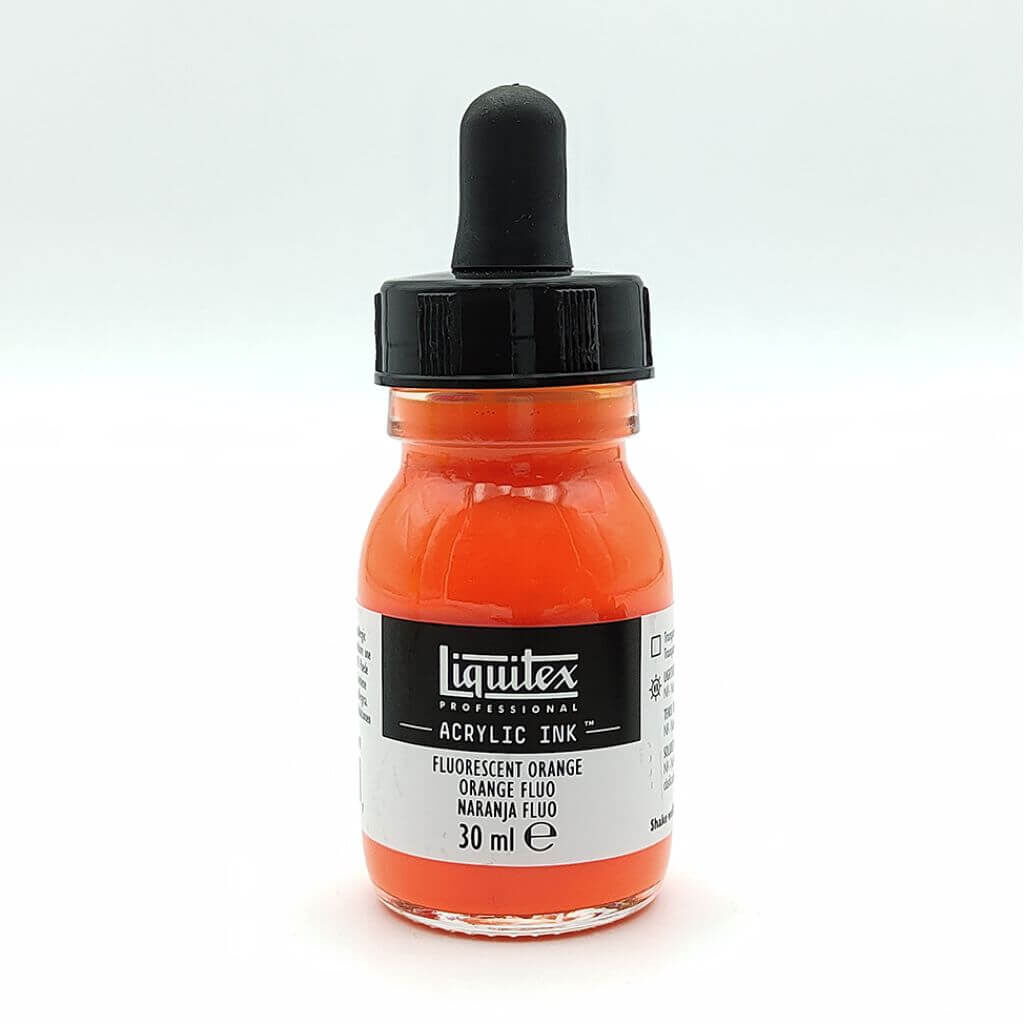 Liquitex Professional Acrylic Ink Fluo Orange