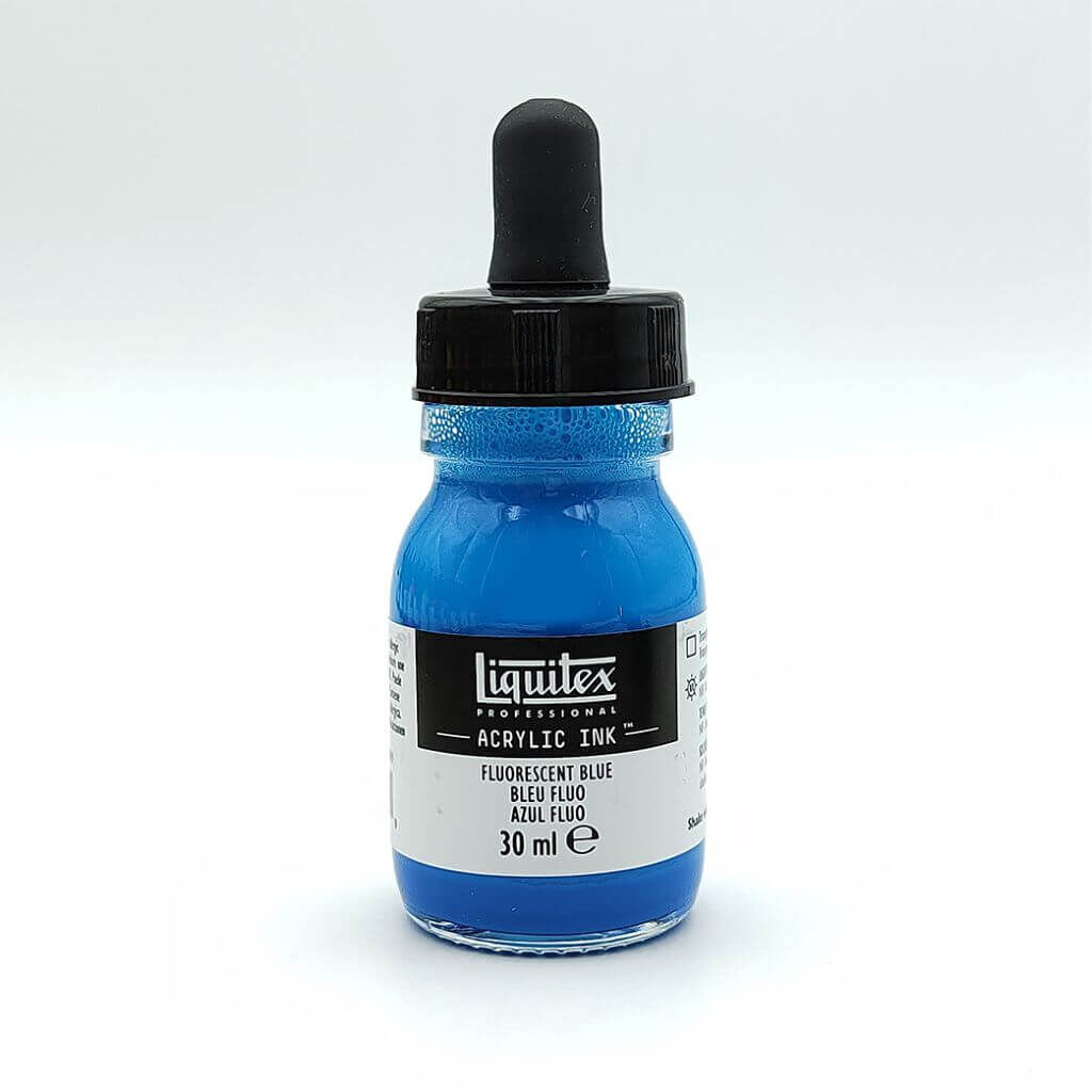 Liquitex Professional Acrylic Ink Fluo Blau