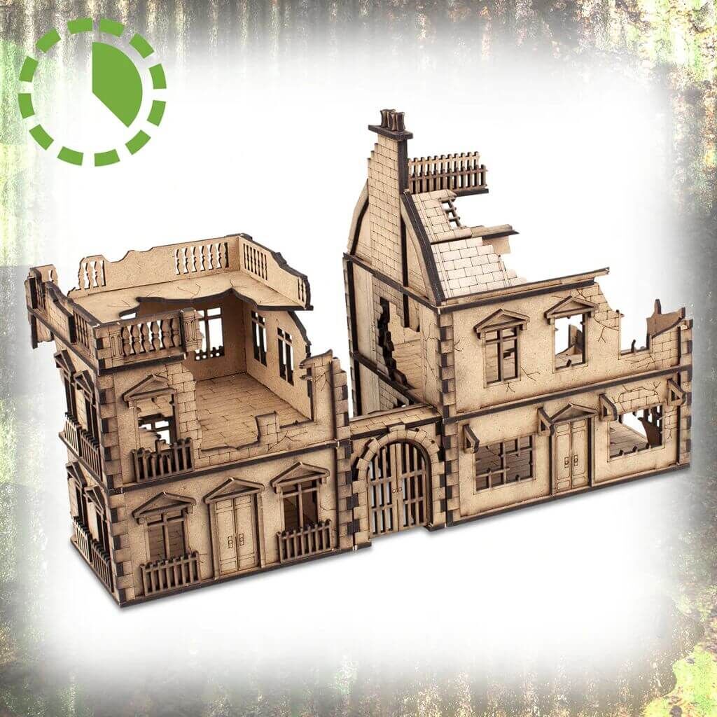 City Rowhouse Cafe and Terrace Destroyed