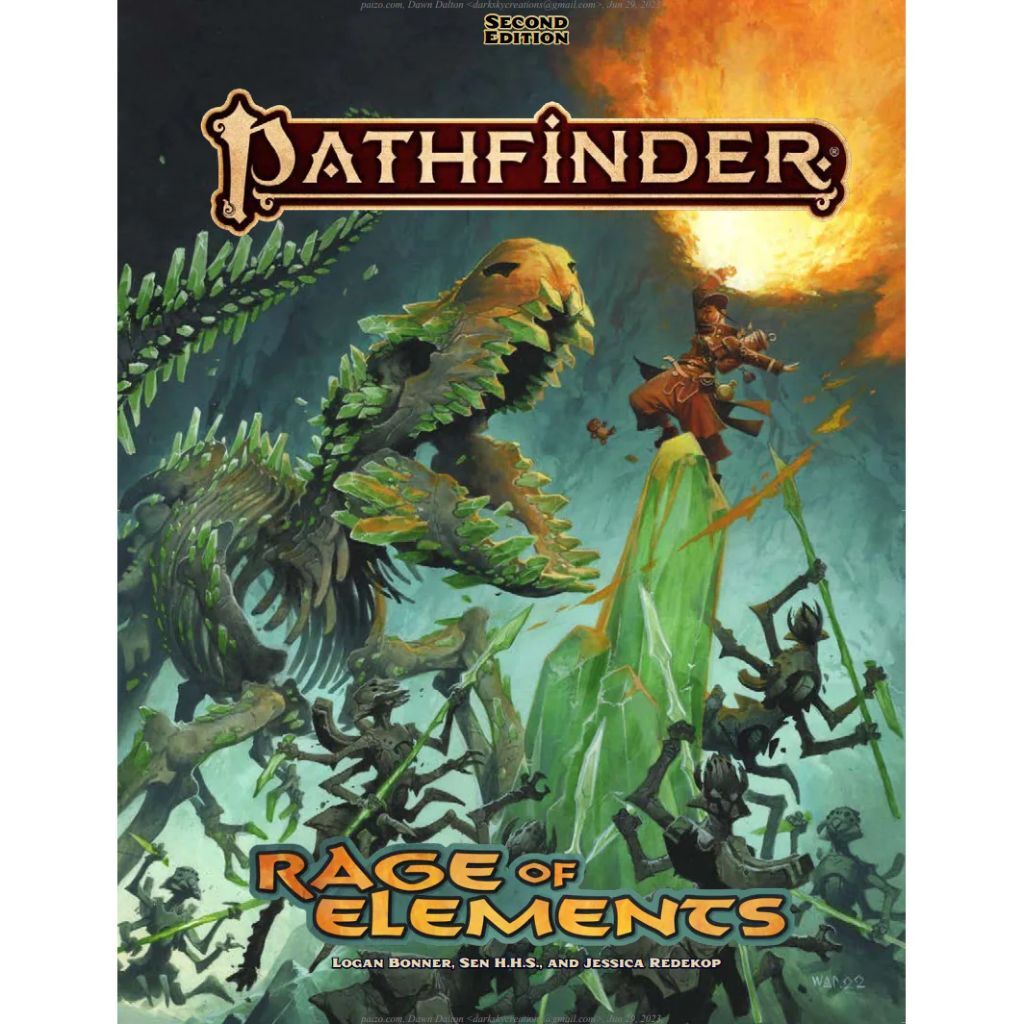 Pathfinder 2. Edition - Rage of Elements Pocket Edition - engl.