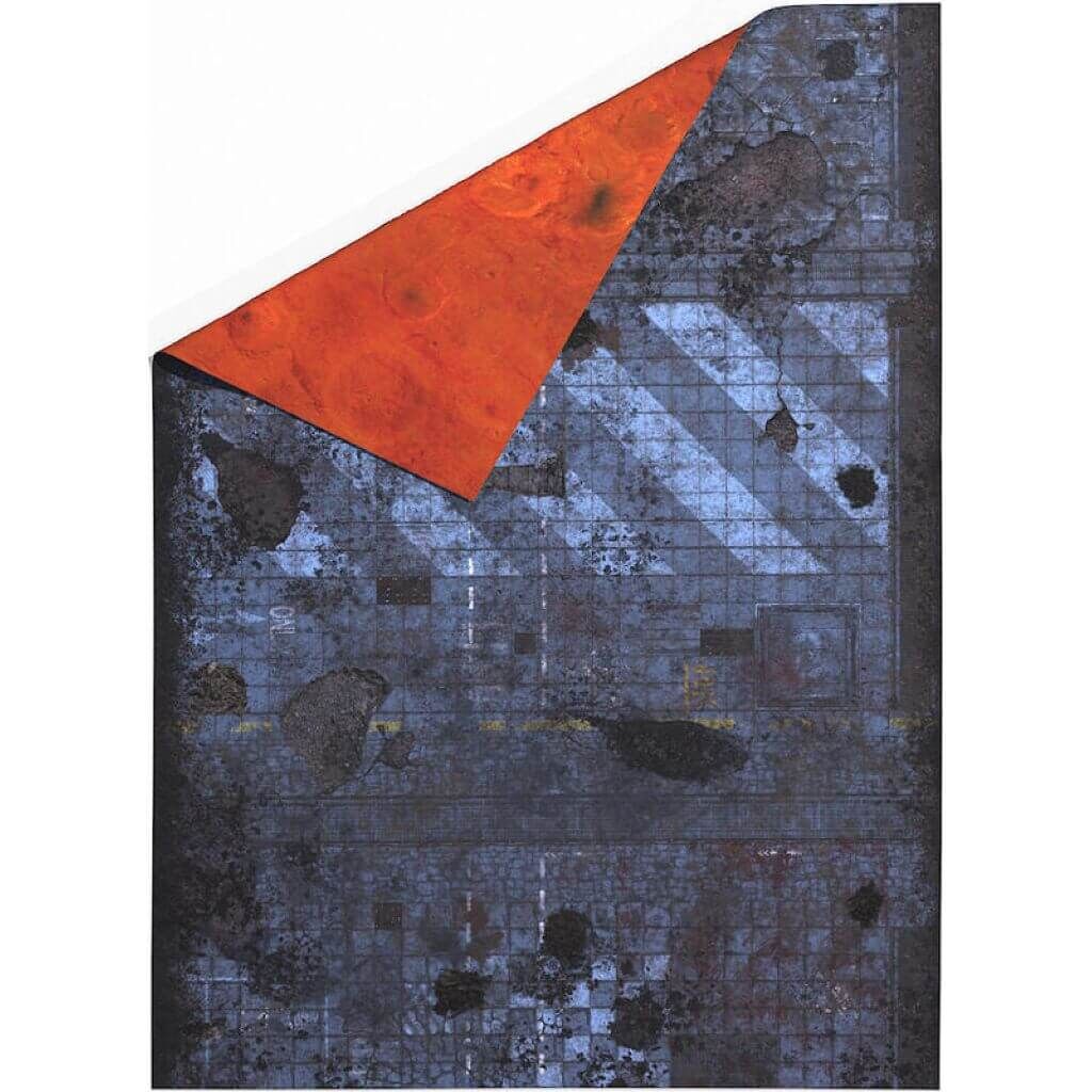 44 x60 Double sided G-Mat: Cyberpunk and Mars