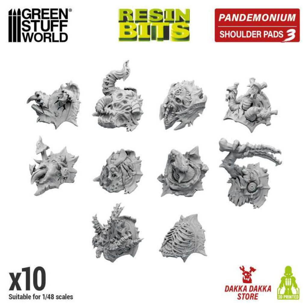 Pandemonium - Schulterpolster Set 03