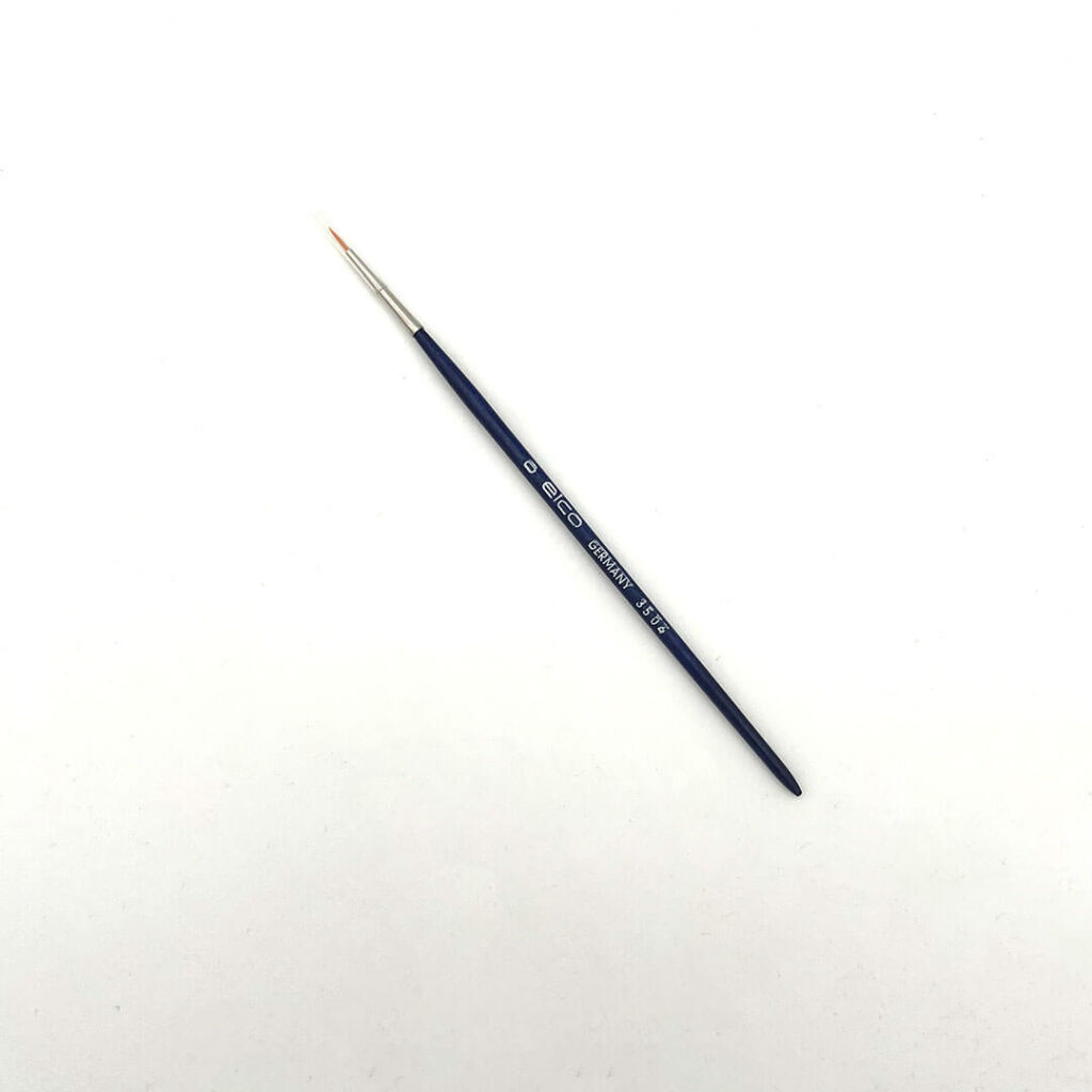 Aquarellpinsel Rund, Synth. Haar #0