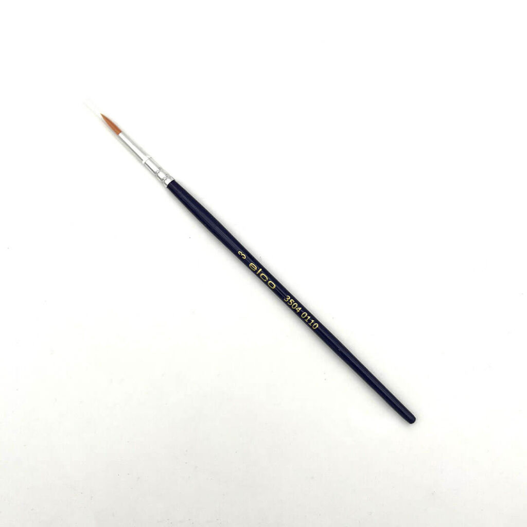 Aquarellpinsel Rund, Synth. Haar #3