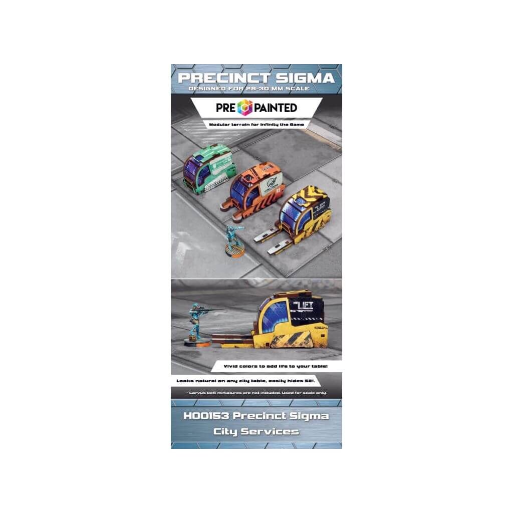 Precinct Sigma City Services PREPAINTED