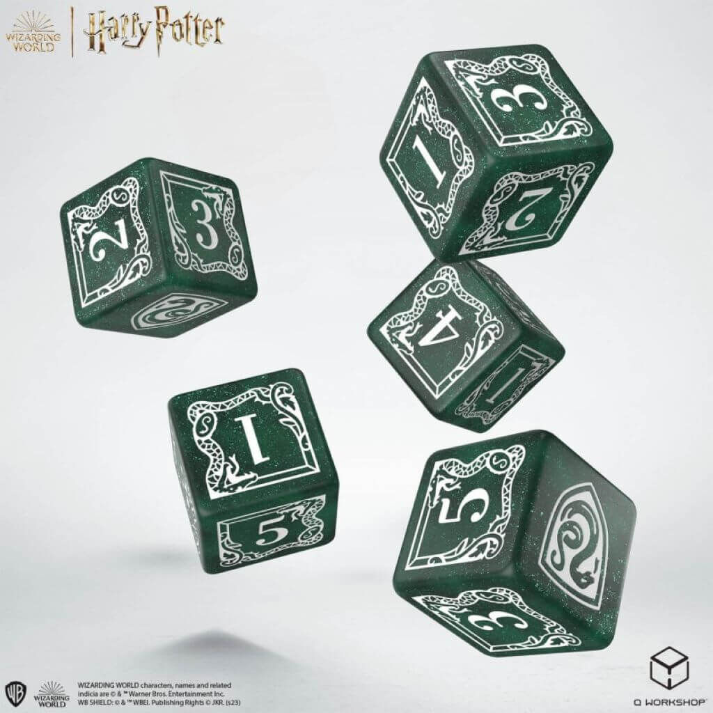 Harry Potter: Slytherin Würfel & Tasche