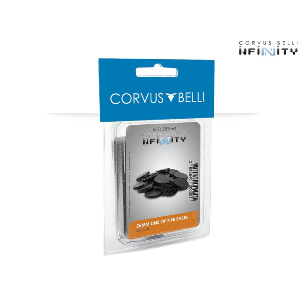 25mm Line of Fire bases