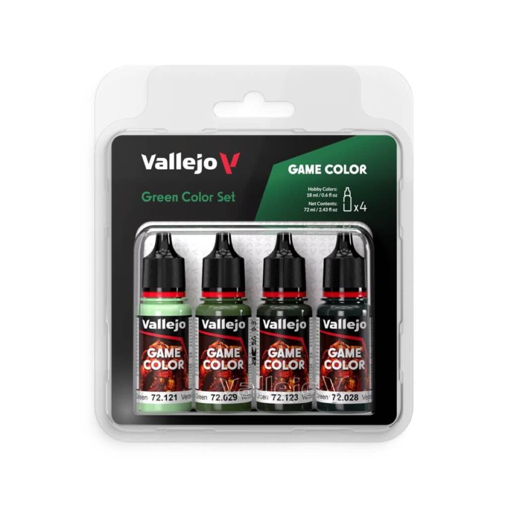 Game Color: Green Color Set