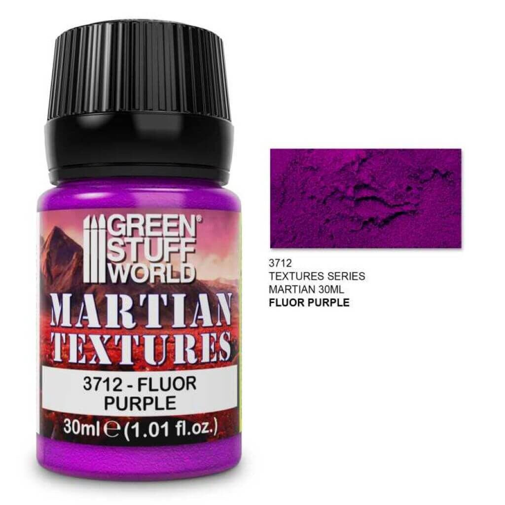 Strukturpaste - Mars - Lila Fluor 30ml