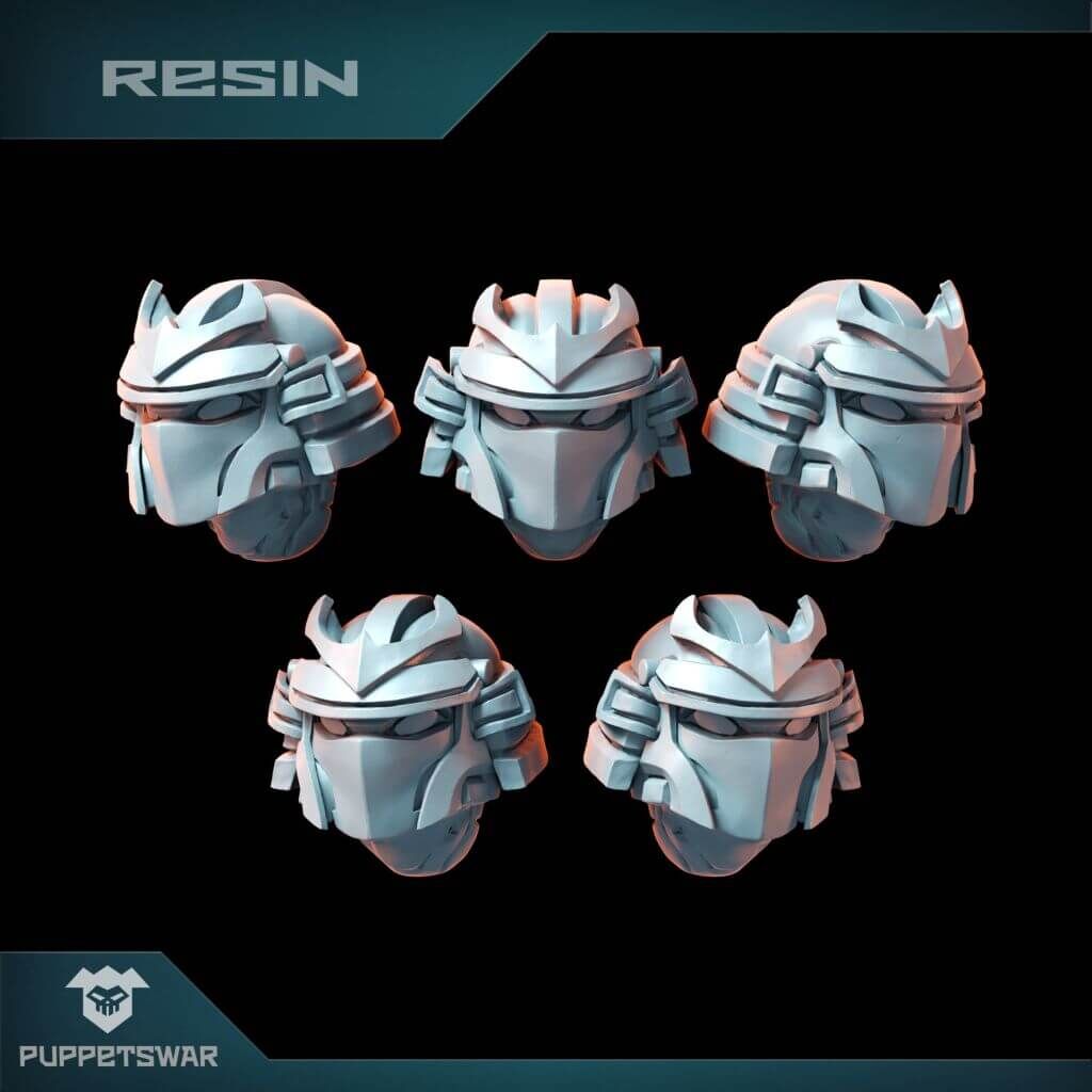 Elite Samurai Helmets