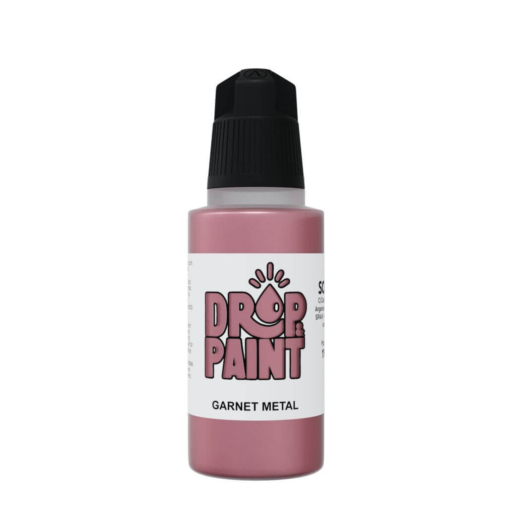Drop and Paint Garnet Metal