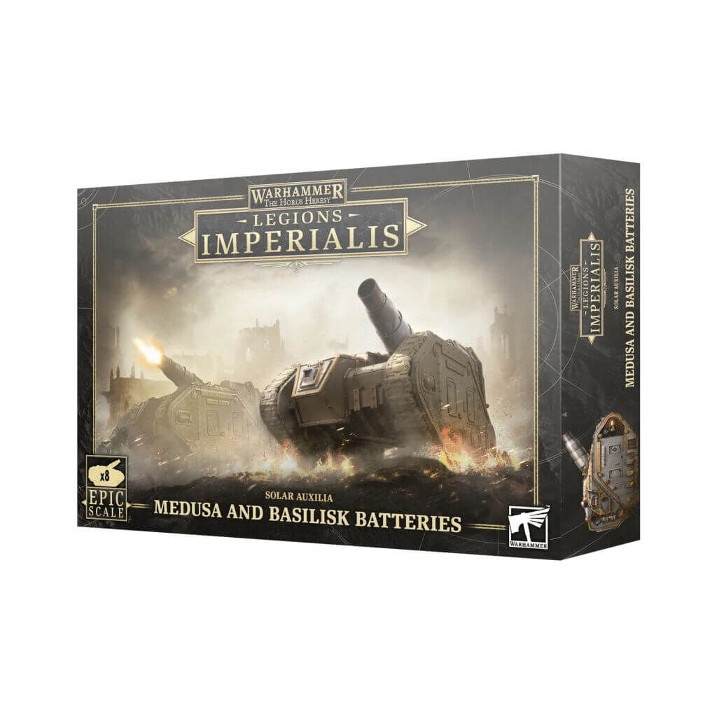 Legions Imperialis: Medusa und Basilisk Batterien