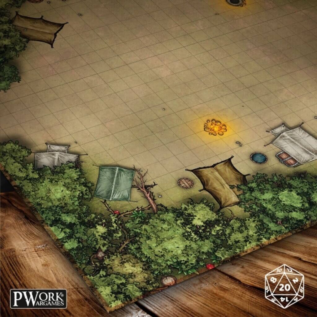 Battle Map - The Camp 30X30''
