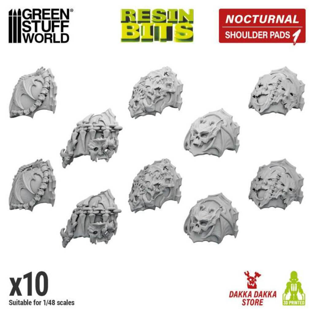 Nocturnal - Night Lords Schulterpolster Set 01