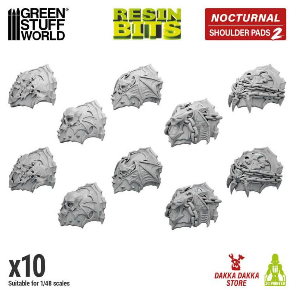 Nocturnal - Night Lords Schulterpolster Set 02