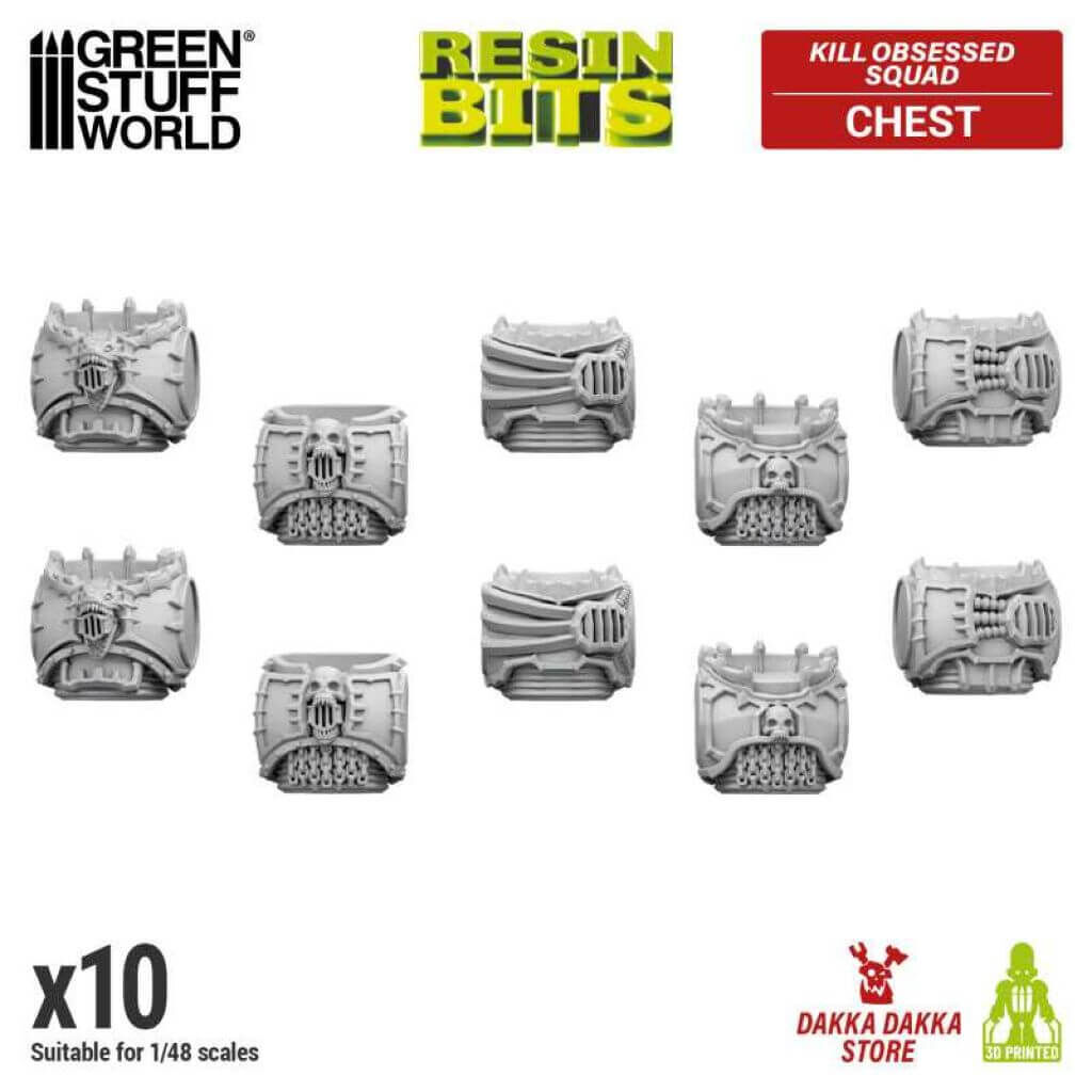 Kill Obsessed Squad - Khorne Torsos