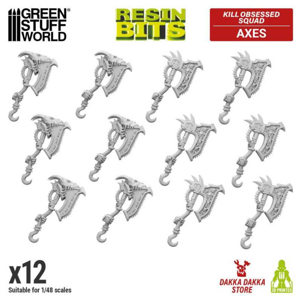 Kill Obsessed Squad - Khorne Äxte