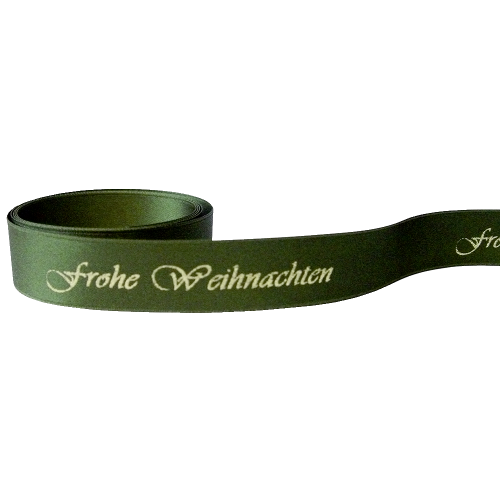 Schleifenband 'Frohe Weihnachten'