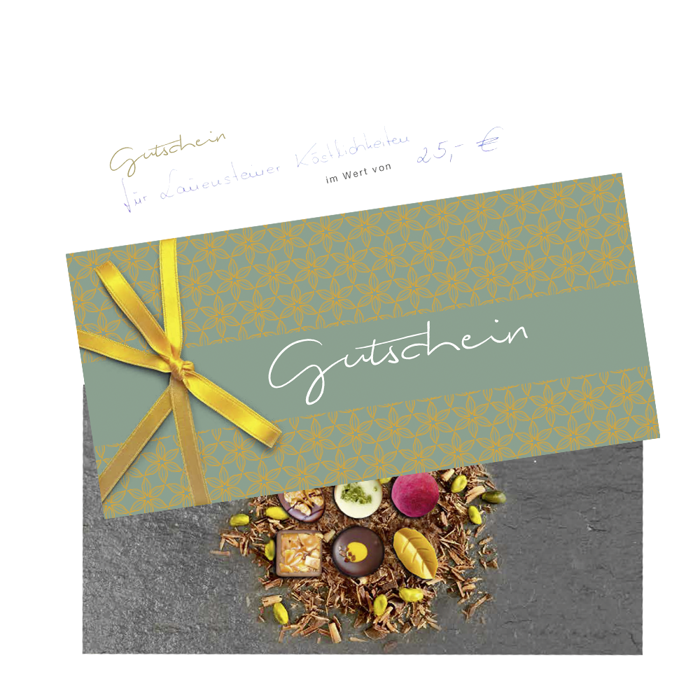 Genuss-Gutschein 25 Euro