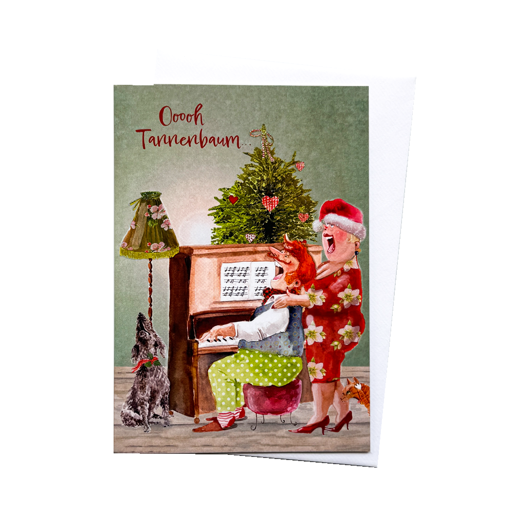 Grußkarte -Oh Tannenbaum