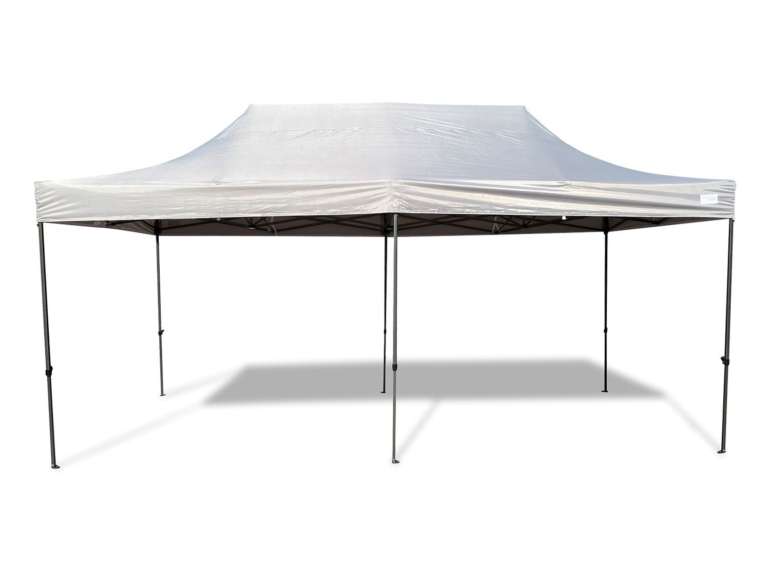 GRASEKAMP Faltpavillon Premium Line (3x6m, Grau)