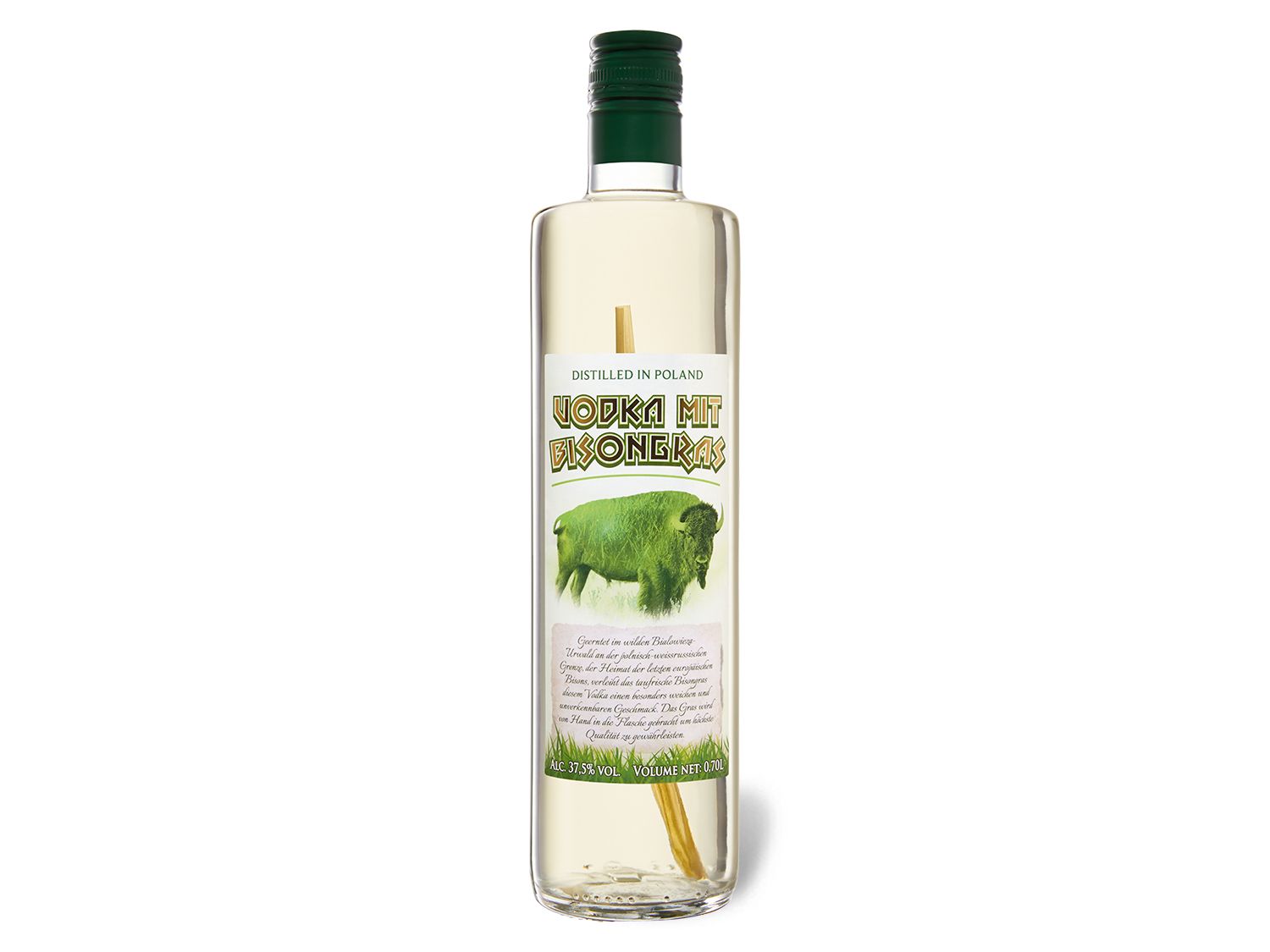 Vodka mit Bisongras 37,5% Vol