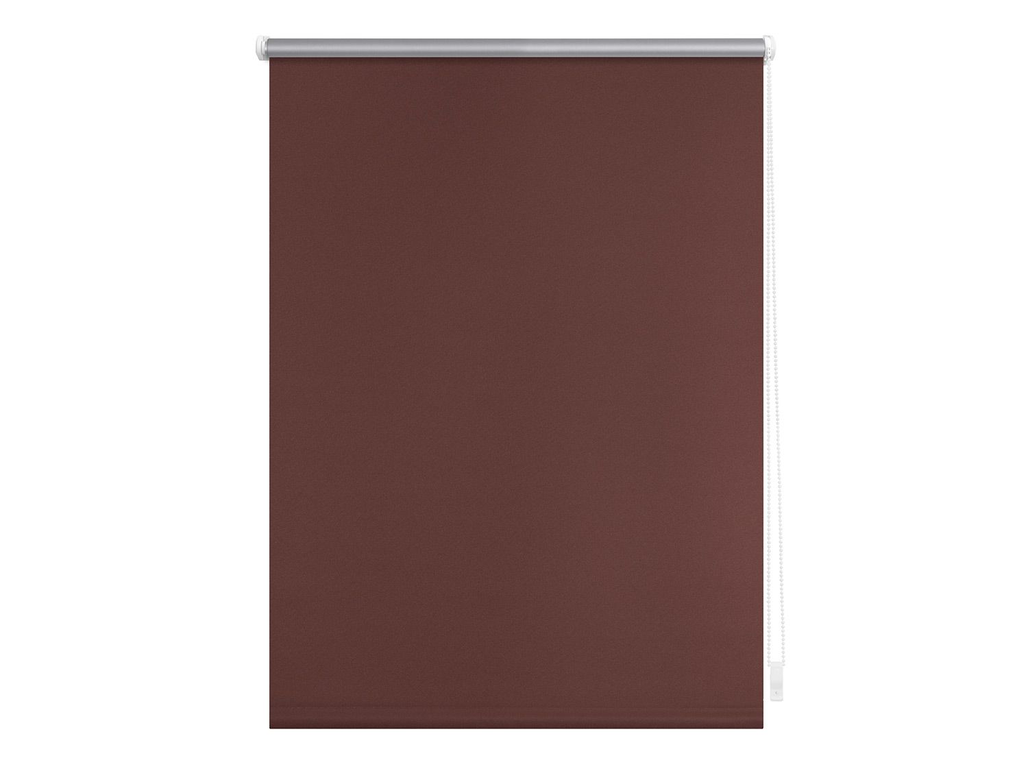Lichtblick Thermo-Rollo Klemmfix, ohne Bohren, Verdunkelung (Braun, 100x150 cm)