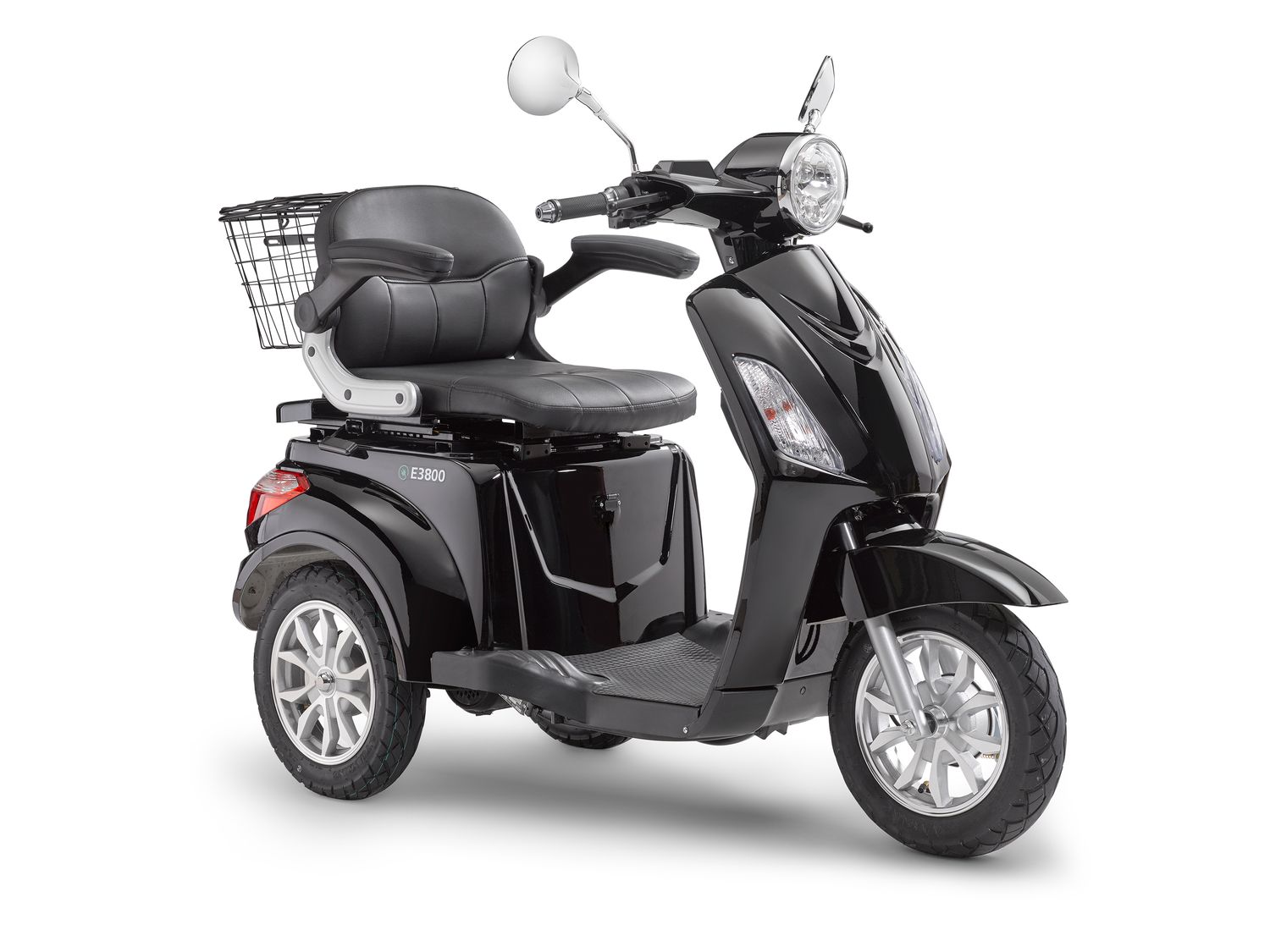 Luxxon Elektro Dreirad E3800 (Schwarz)