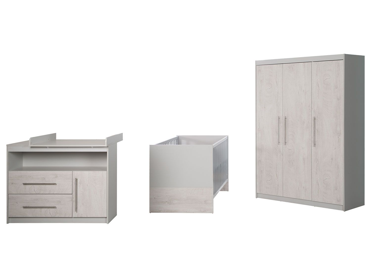 roba Kinderzimmerset »Maren 2« - Bett, Wickelkommode, Schrank