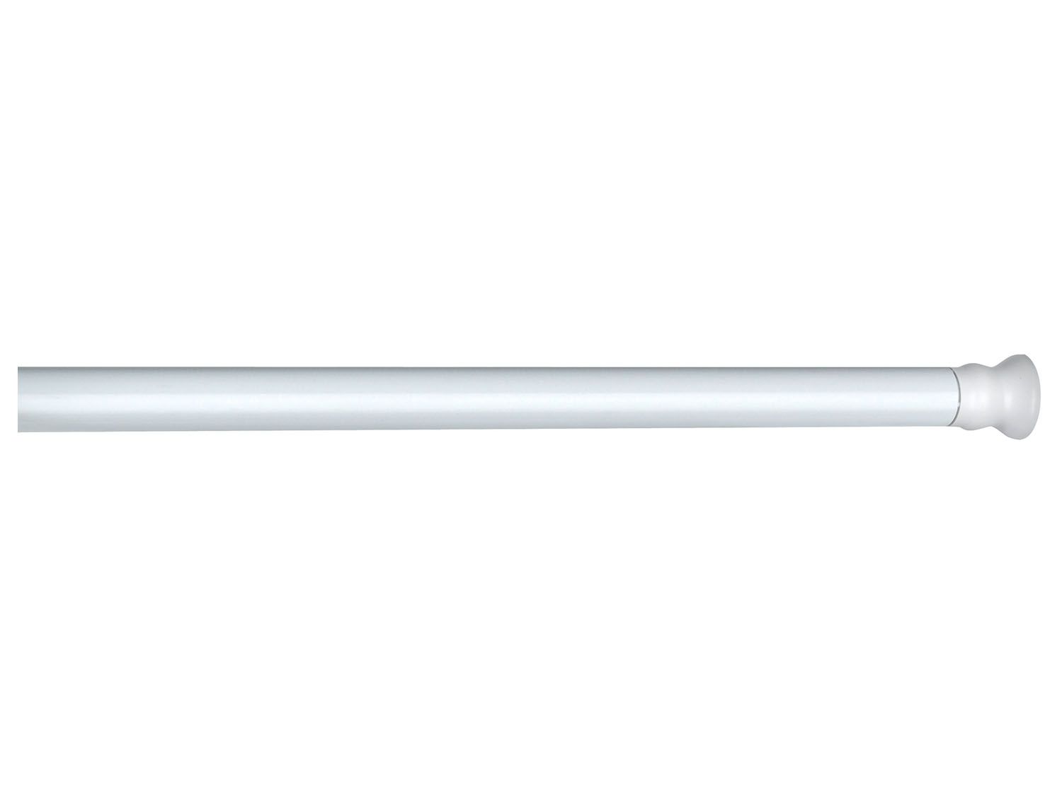 Wenko Teleskop-Duschstange, ausziehbar von 110 bis 245 cm, aus Aluminium