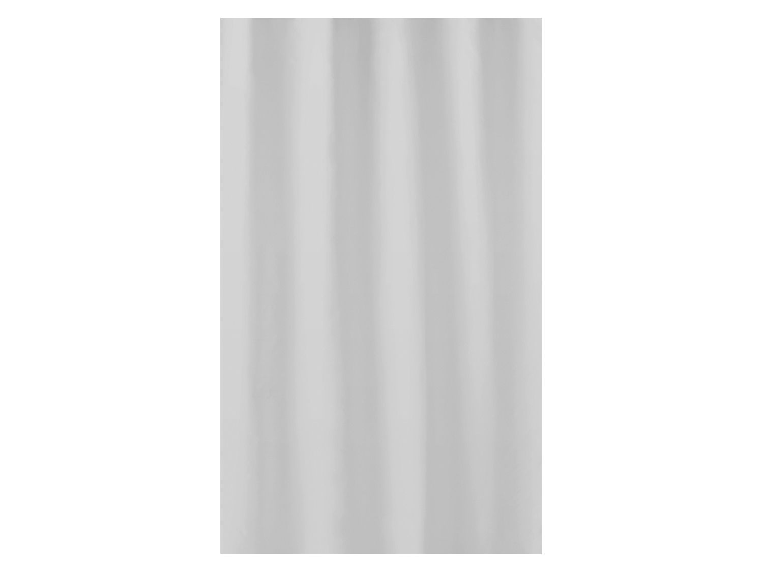 Kleine Wolke Duschvorhang Kito (Hellgrau, 240 x 180 cm)