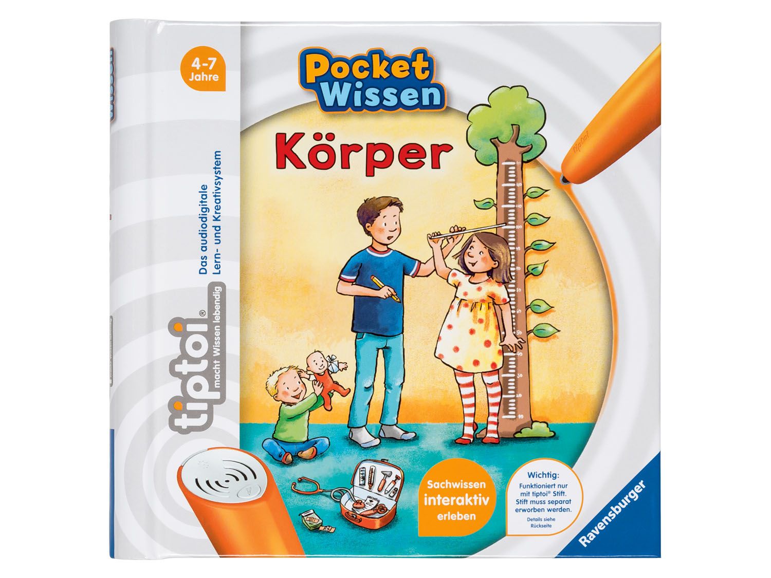 Ravensburger Kinder TipToi Pocket Wissen (Körper)