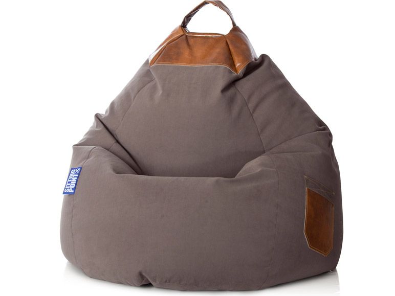 SITTING POINT Sitzsack Beanbag Jamie (Braun, XL (220 l))