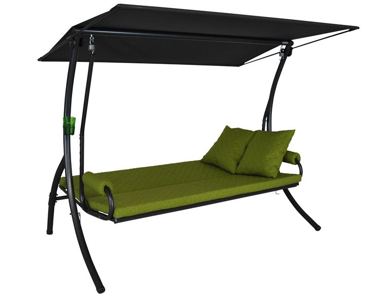 Angerer Hollywoodschaukel »WAVE«, 3-Sitzer (Grün)