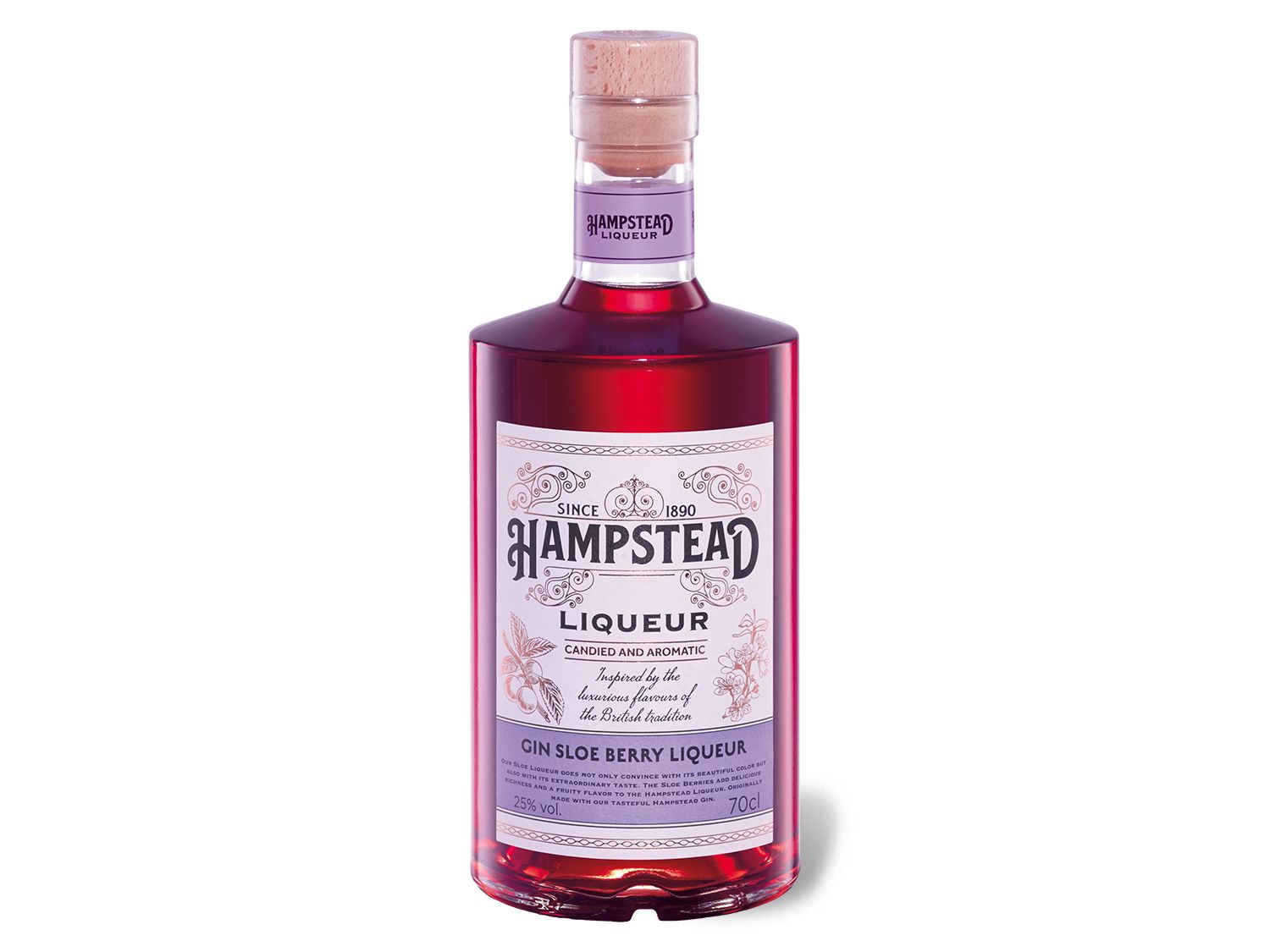 Hampstead Gin Likör Sloe Berry 25% Vol