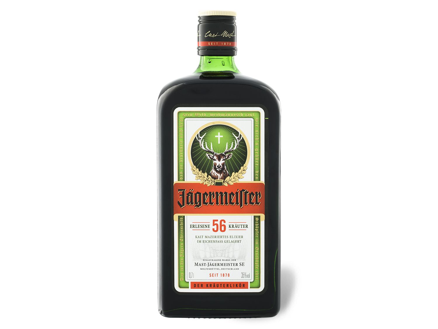 Jägermeister Kräuterlikör 0,7-l-Flasche 35% Vol