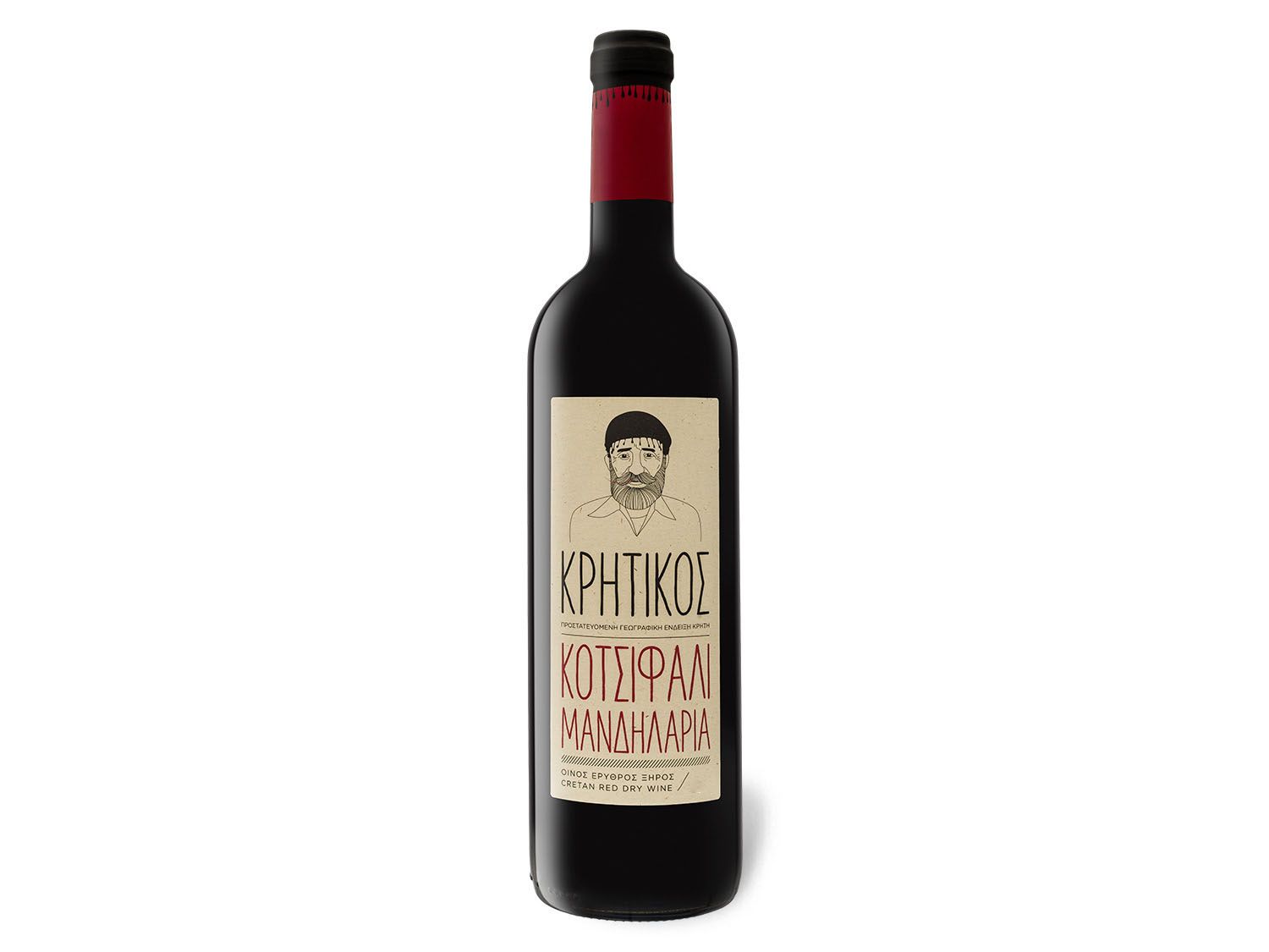 Kretischer Rotwein PGI trocken, Rotwein 2025''