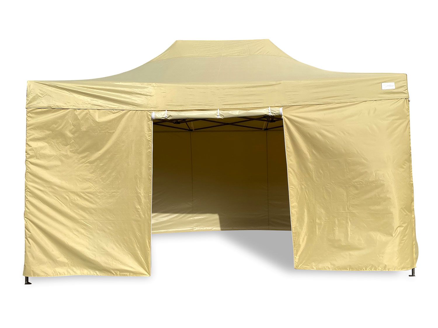 GRASEKAMP Faltpavillon Premium Line (3x4,5m + Seitenteile, Beige)''