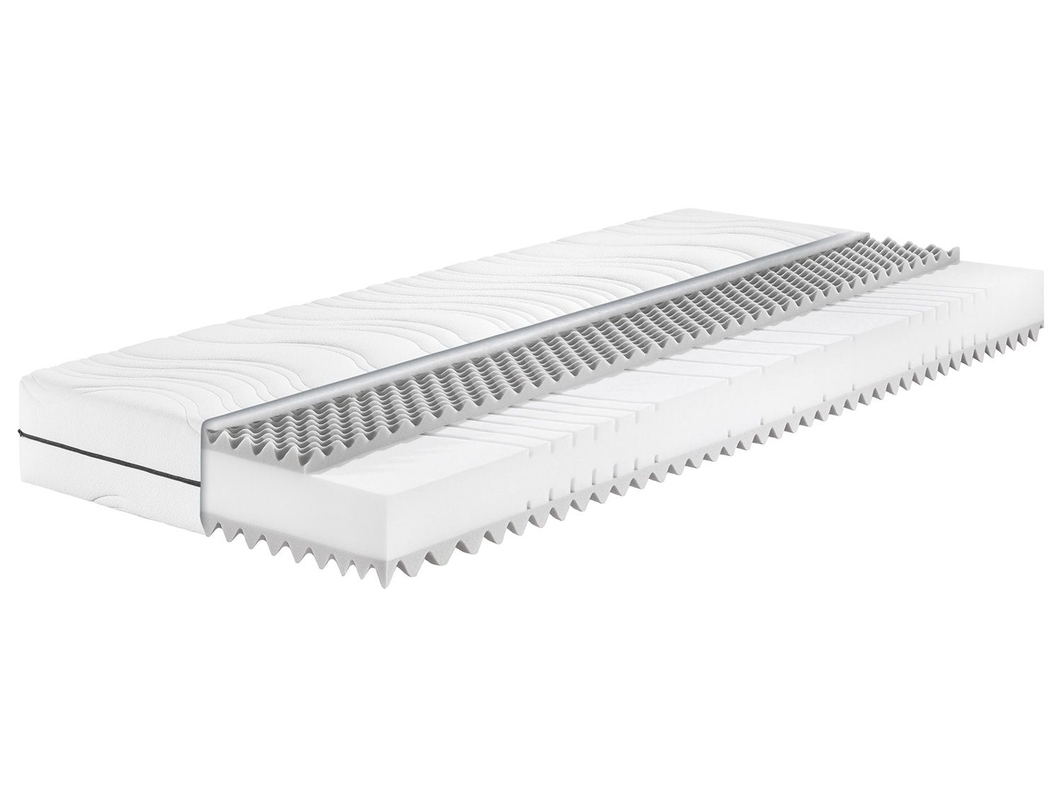 BADENIA TRENDLINE 7- Zonen Kaltschaum-Matratze BT 260 (H3, 180x200 cm)