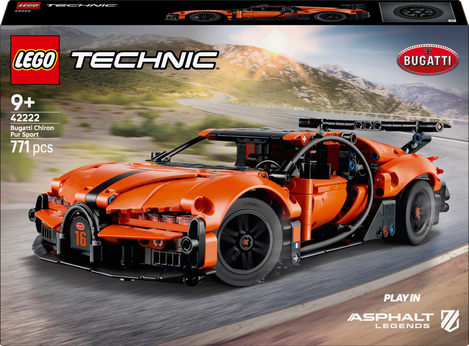 LEGO® TECHNIC 42222 »Bugatti Chiron Pur Sport Hypercar«