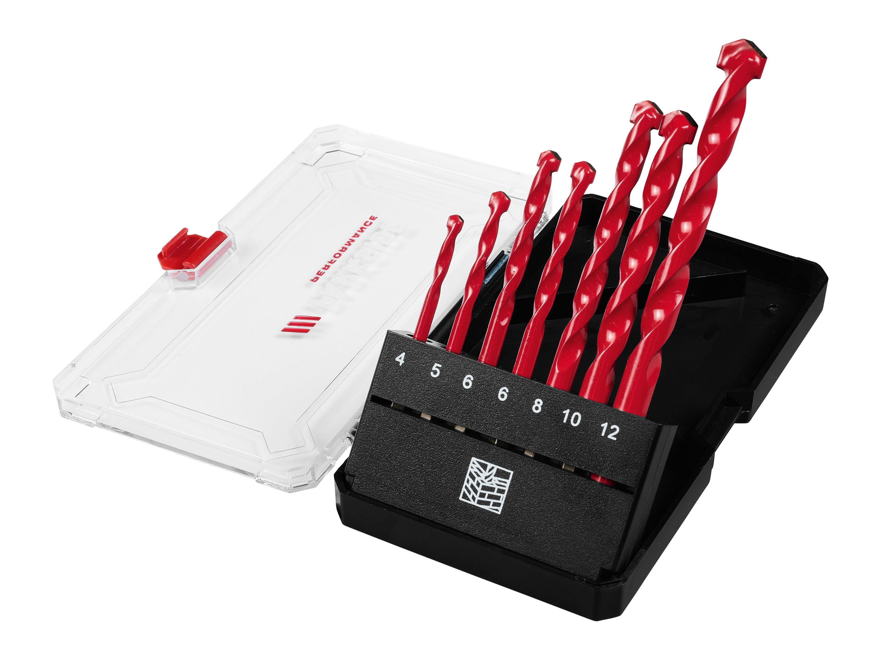 PARKSIDE PERFORMANCE® Sechskant-HSS-Bohrer-Set / Sechskant-Steinbohrer-Set / Sechskant-Holzbohrer-Set (Steinbohrer)