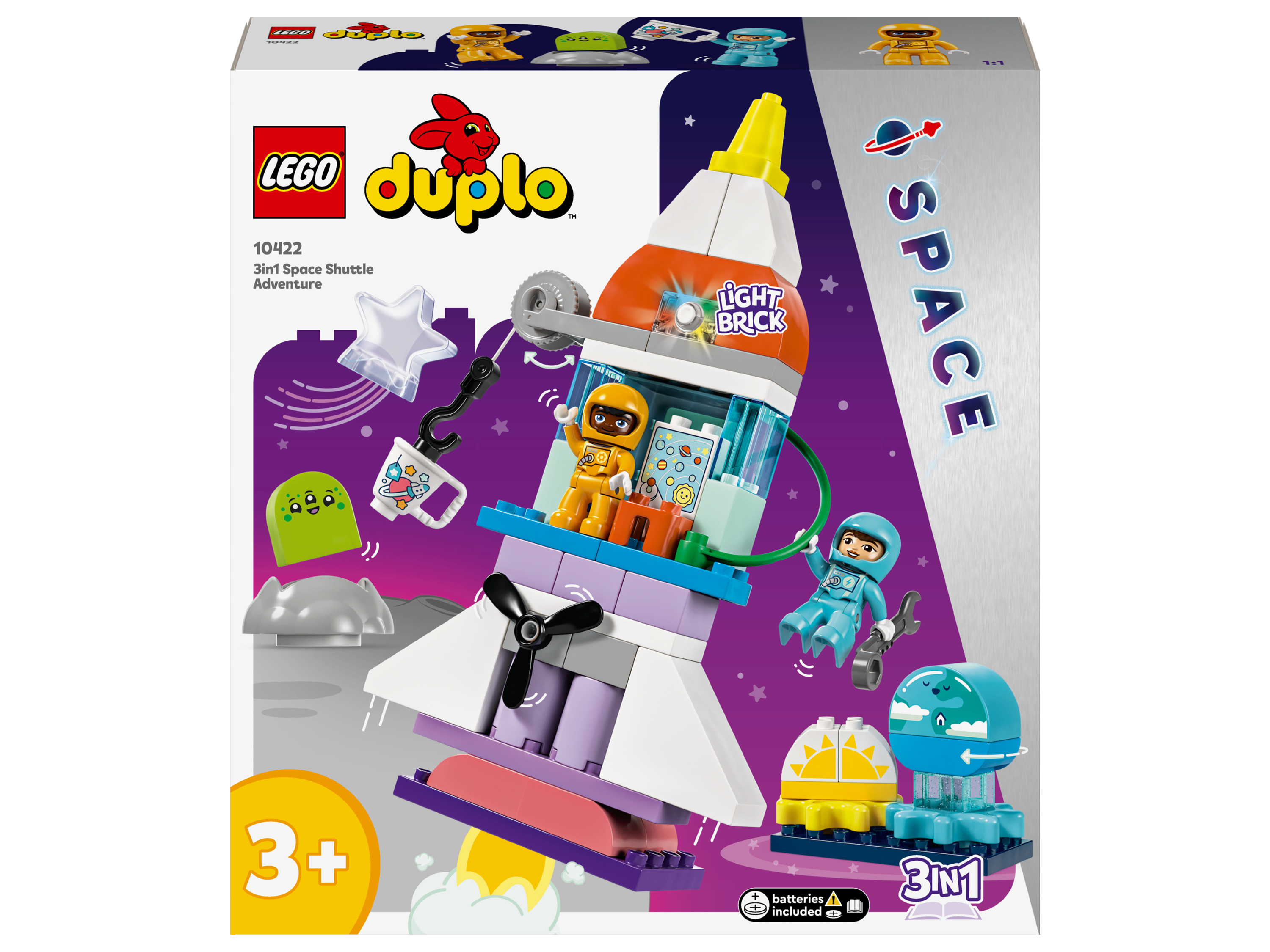 LEGO® DUPLO® 10422 »3-in-1-Spaceshuttle für viele Abenteuer«''