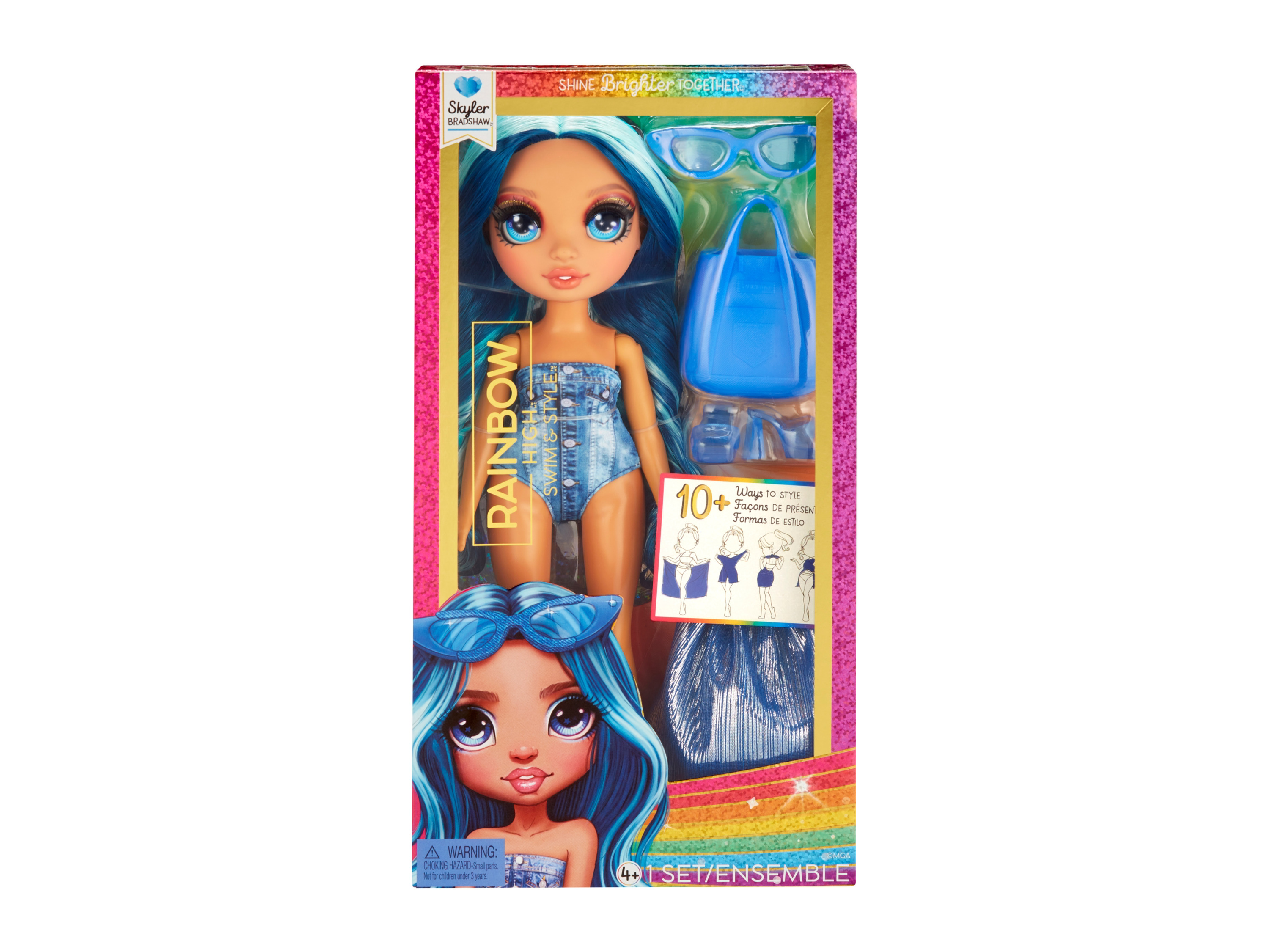 RAINBOW HIGH Swim and Style (Blue)''