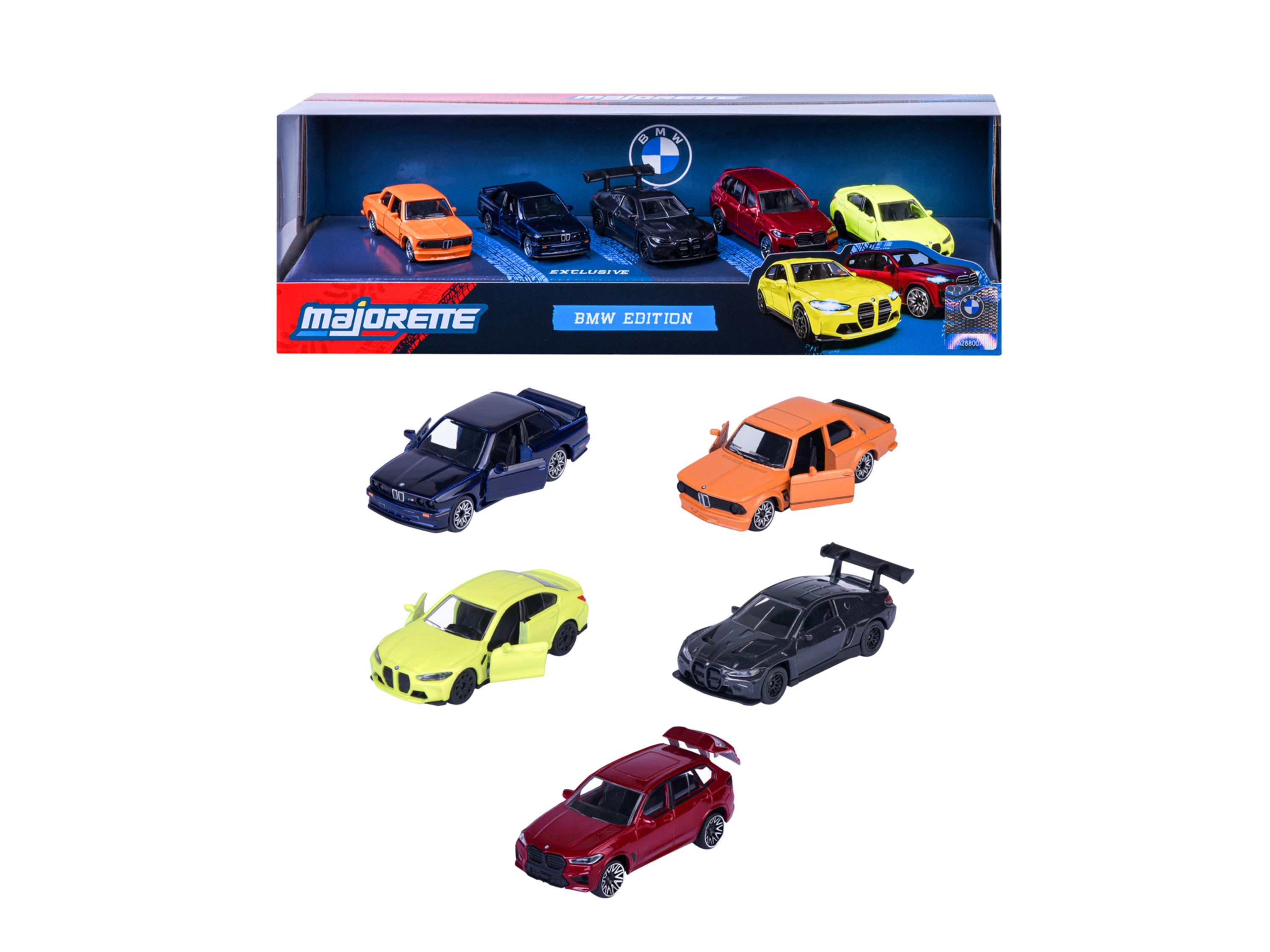 MAJORETTE BMW Geschenkset, 5-teilig''