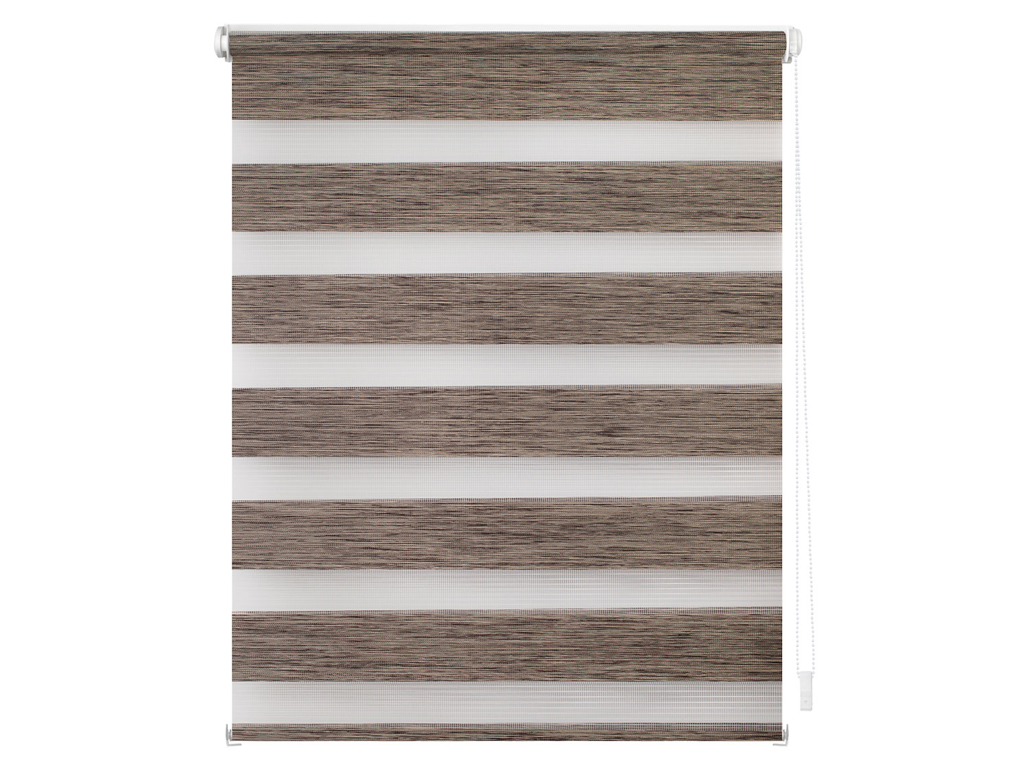 Lichtblick Duo Rollo Klemmfix, ohne Bohren, meliert (Hellbraun, 45 x 150 cm)